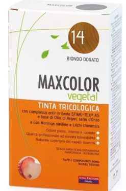 Tinta capelli MAX Color Vegetal 14 ipoallergenica, 140ml