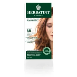 Tinta Herbatint 8R Biondo Chiaro Ramato, gel 150ml