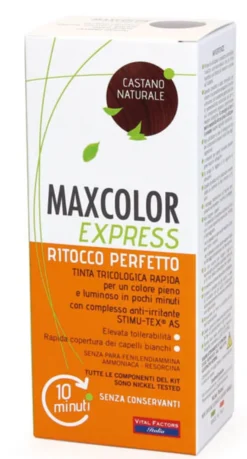Tintura Maxcolor Express castano naturale, 10 minuti