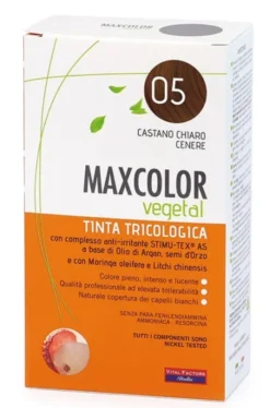 Tintura MAX Color Vegetal 05 ipoallergenica, 140ml