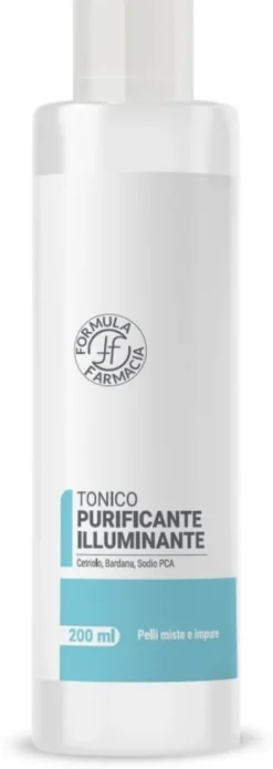 Tonico Purificante Illuminante Formula viso, 200ml