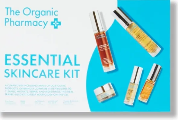 TOP ESSENTIAL SKIN CARE SET 1 ROSE FACIAL CLEANSING GEL 10 ML + 1 HERBAL TONER 10 ML + 1 ANTIOXIDANT FACE SERUM 5 ML + 1 ANTIOXIDANT FACE GEL 5 ML + 1 VITAMIN PROTECTION 10 ML