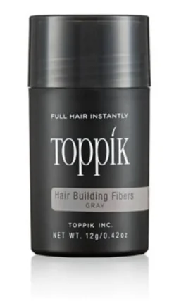 Toppik Hair Building Fibers grigio, fibre di cheratina