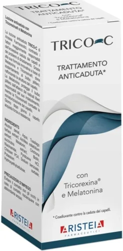 Trico-C trattamento anticaduta con Melatonina e Tricorexina