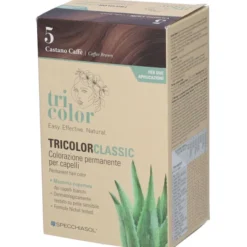 TRICOLOR CLASSIC 5 CASTANO CAFFE' 2 TUBI 50 ML + 2 SHAKER 50 ML + 4 BUSTINE 8 ML