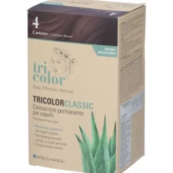 TRICOLOR CLASSIC 4 CASTANO 2 TUBI 50 ML + 2 SHAKER 50 ML + 4 BUSTINE 8 ML