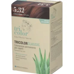 TRICOLOR CLASSIC 5,32 CIOCCOLATO 2 TUBI 50 ML + 2 SHAKER 50 ML + 4 BUSTINE 8 ML