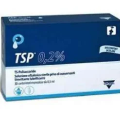 TSP 0,2% SOLUZIONE OFTALMICA UMETTANTE LUBRIFICANTE 30 FLACONCINI MONODOSE 0,5 ML
