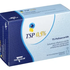 TSP 0,5% SOLUZIONE OFTALMICA UMETTANTE LUBRIFICANTE 30 FLACONCINI MONODOSE 0,5 ML