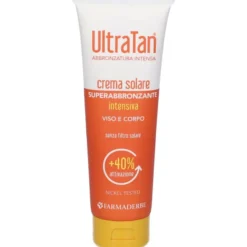 ULTRA TAN CREMA SOLARE SUPERABBRONZANTE INTENSIVA VISO & CORPO +40% ATTIVAZIONE 125 ML