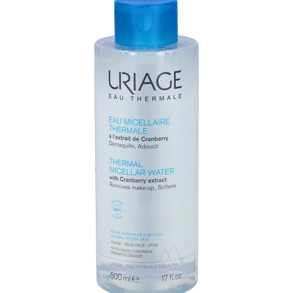 URIAGE EAU MICELLAIRE THERMALE PELLI NORMALI SECCHE 500 ML