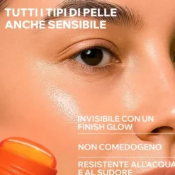 URIAGE EAU THERMALE BARIESUN SPF50+ STICK SOLAIRE INVISIBILE EFFET GLOWY 18 G