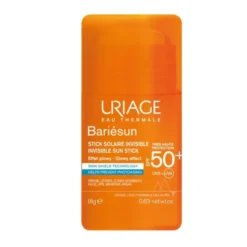 URIAGE EAU THERMALE BARIESUN SPF50+ STICK SOLAIRE INVISIBILE EFFET GLOWY 18 G