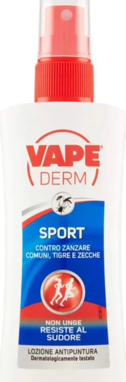 Vape Dermatologico Sport Lozione repellente insetti, 100ml