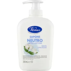VENUS SAPONE LIQUIDO NEUTRO LATTE COTONE 250 ML