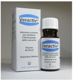 Veractiv soluzione cutanea per verruche, 10ml