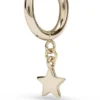 VERAME' 58 ORECCHINI SINGOLO STELLA ORO