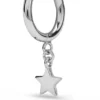 VERAME' 60 ORECCHINI SINGOLO STELLA ARGENTO