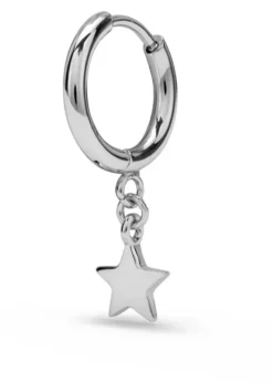 VERAME' 60 ORECCHINI SINGOLO STELLA ARGENTO