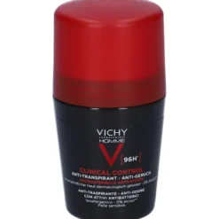 VICHY HOMME DEODORANTE CLINICAL CONTROL 96H ROLL 50 ML
