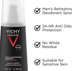 VICHY HOMME DEO VAPO 100 ML