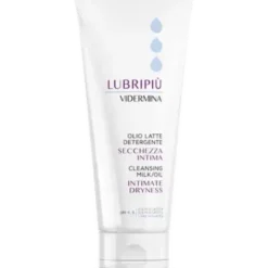 VIDERMINA LUBRIPIU' OLIO LATTE DETERGENTE SECCHEZZA INTIMA 200 ML Pack X2