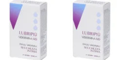 VIDERMINA LUBRIPIU' OVULI VAGINALI 2 BLISTER DA 5 OVULI Pack da 2