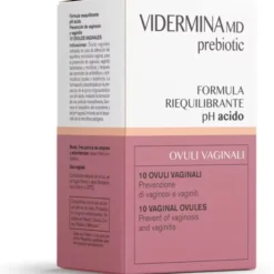 Vidermina Prebiotic Ovuli per equilibrio vaginale, 10pz