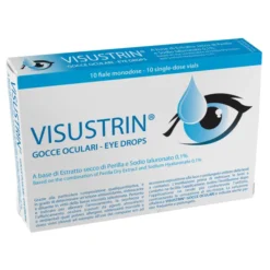 Visustrin Gocce Oculari monodose per occhi secchi, 10 flaconcini