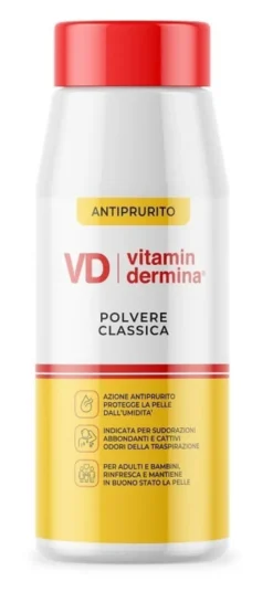 Vitamindermina Polvere per pelle e sudorazione, 100g