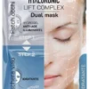 WINTER HYALURONIC LIFT COMPLEX DUAL MASK IDRATANTE PATCH OCCHI HYDROGEL + MASCHERA VISO GLASS SKIN