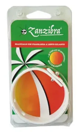 ZANZIBRA' BRACCIALE ANTIZANZARA RELIEF WHITE