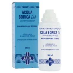 ZETA FARMACEUTICI ACQUA BORICA PER BAGNO OCULARE STERILE 500 ML